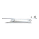 ErgoBase Silver – Verstellbarer Aluminium Laptop-Ständer (Faltbar)