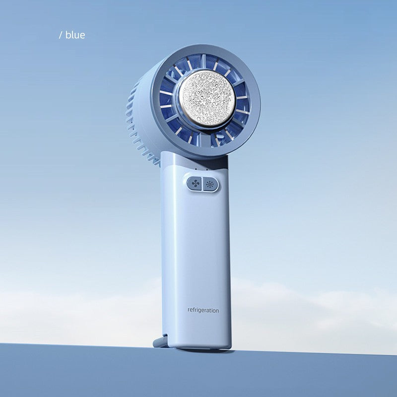 IceBreeze Pro – Handventilator mit aktiver Kälte-Kompresse (USB)