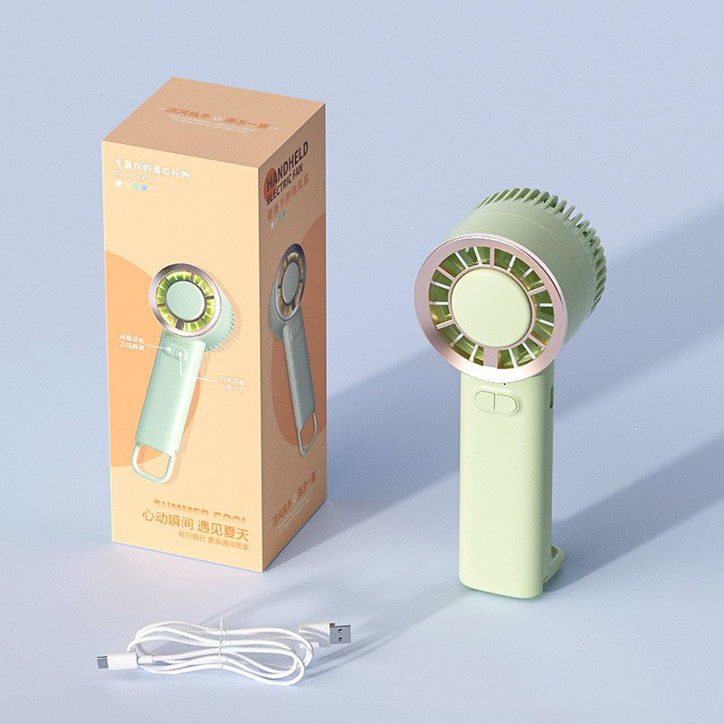 IceBreeze Pro – Handventilator mit aktiver Kälte-Kompresse (USB)