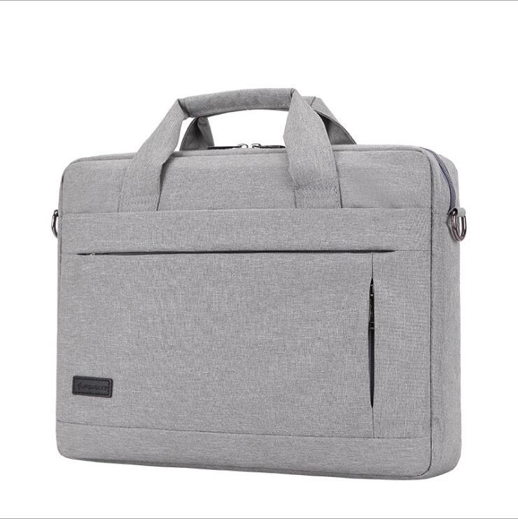 SafeGuard – Stoßfeste Laptop-Schultertasche (Oxford-Gewebe)