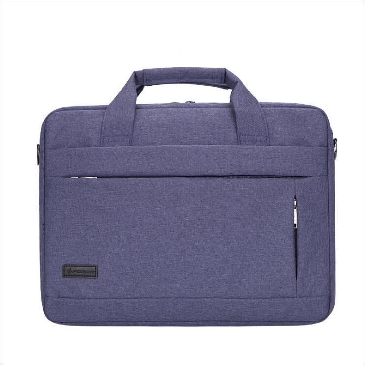 SafeGuard – Stoßfeste Laptop-Schultertasche (Oxford-Gewebe)