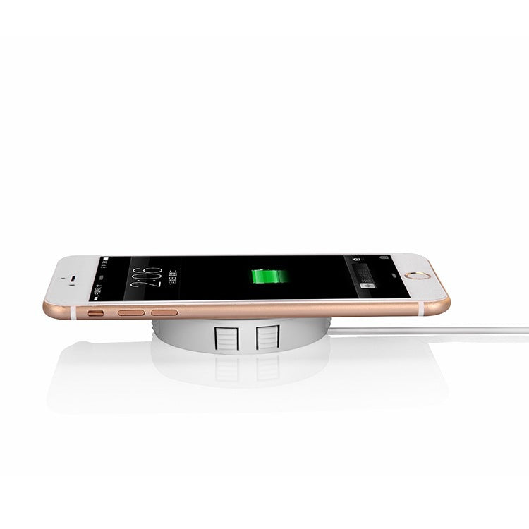 Invisible Power – Unsichtbares Wireless Charger für Möbel (Unter-Tisch-Montage)