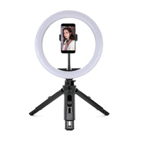 ProGlow 10" LED Ringlicht Set – Inkl. Tischstativ & Handyhalterung