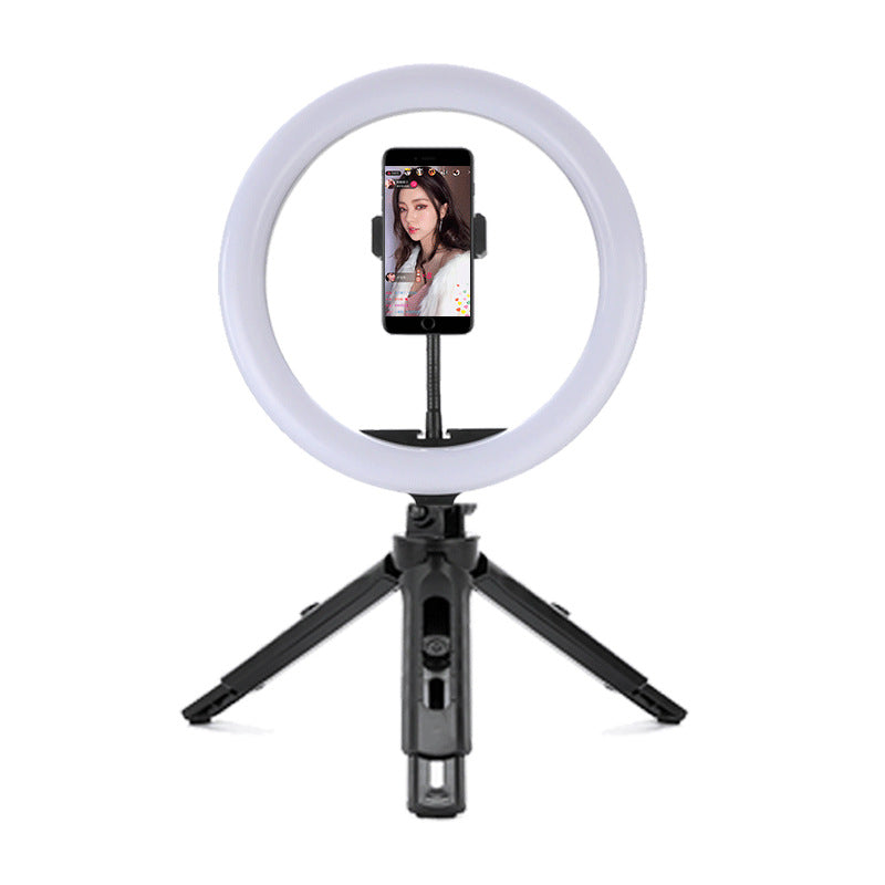 ProGlow 10" LED Ringlicht Set – Inkl. Tischstativ & Handyhalterung