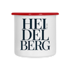 Camper Mug Heidelberg - white/red