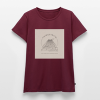 Women Premium T-Shirt Heidelberg Thingstätte - burgundy