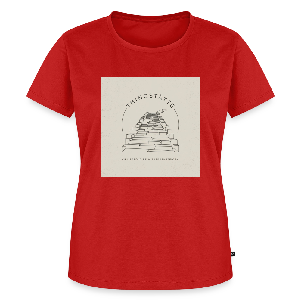 Women Premium T-Shirt Heidelberg Thingstätte - red