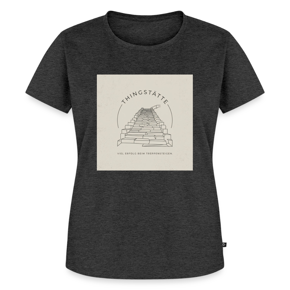 Women Premium T-Shirt Heidelberg Thingstätte - heather anthracite