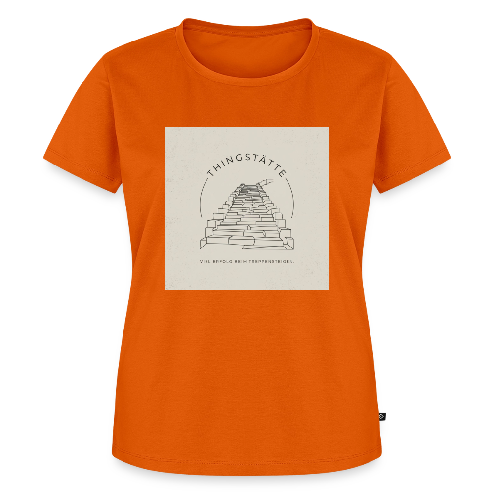 Women Premium T-Shirt Heidelberg Thingstätte - orange 