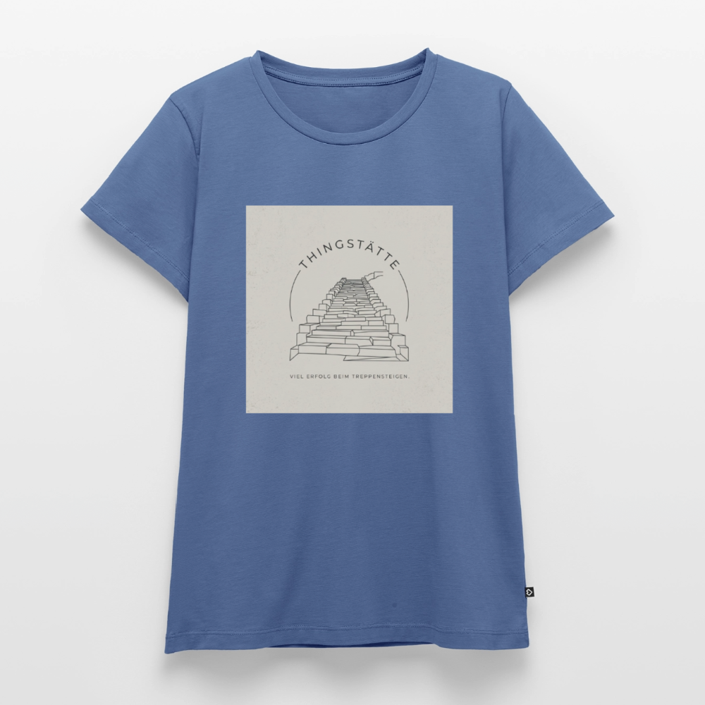 Women Premium T-Shirt Heidelberg Thingstätte - stone blue