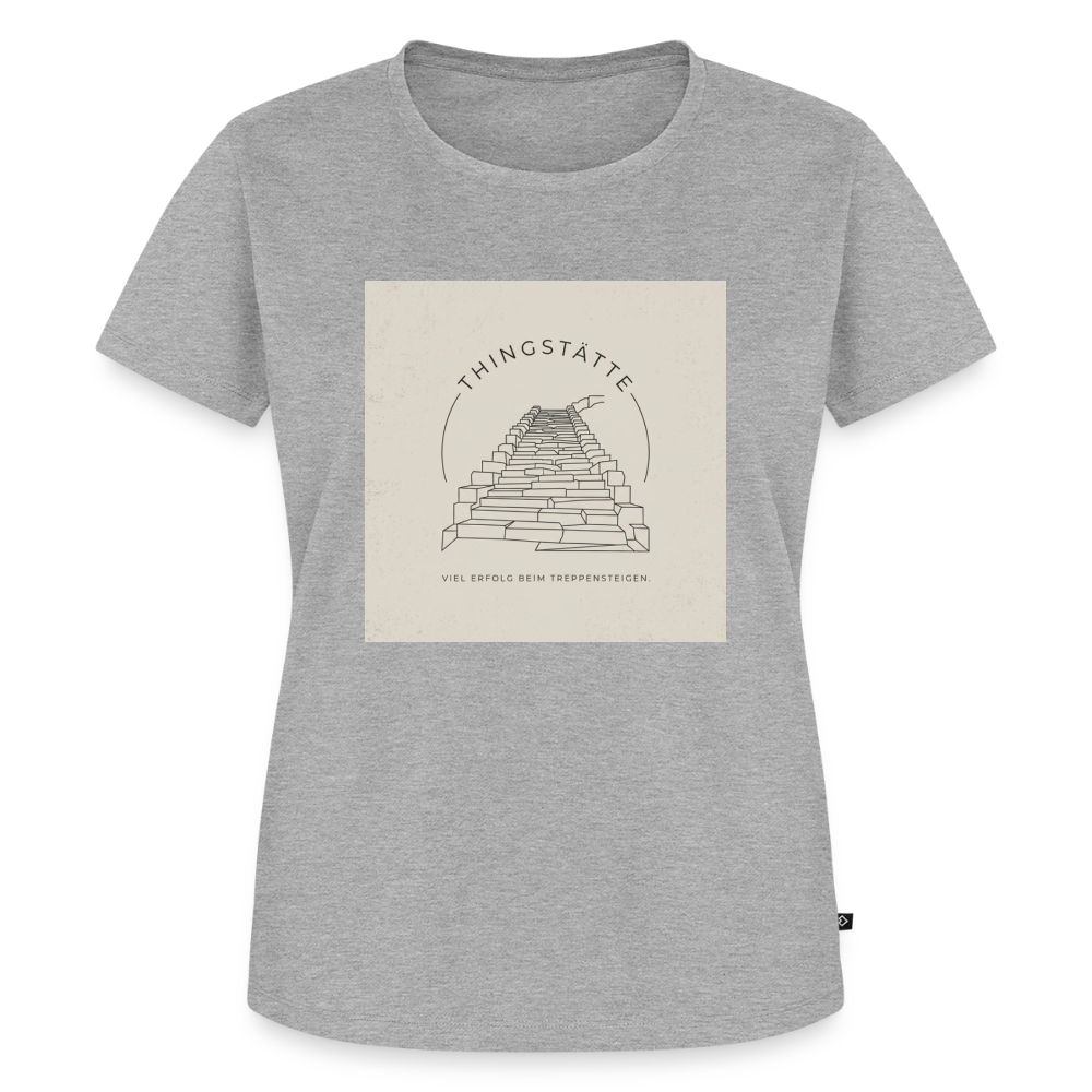 Women Premium T-Shirt Heidelberg Thingstätte - heather grey