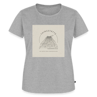 Women Premium T-Shirt Heidelberg Thingstätte - heather grey