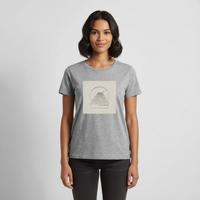 Women Premium T-Shirt Heidelberg Thingstätte - heather grey