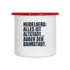 Camper Mug Altstadt - white/red