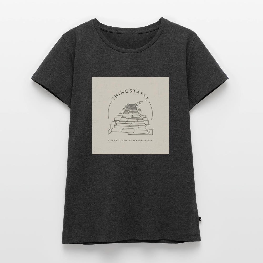 Women Premium T-Shirt Heidelberg Thingstätte - heather anthracite