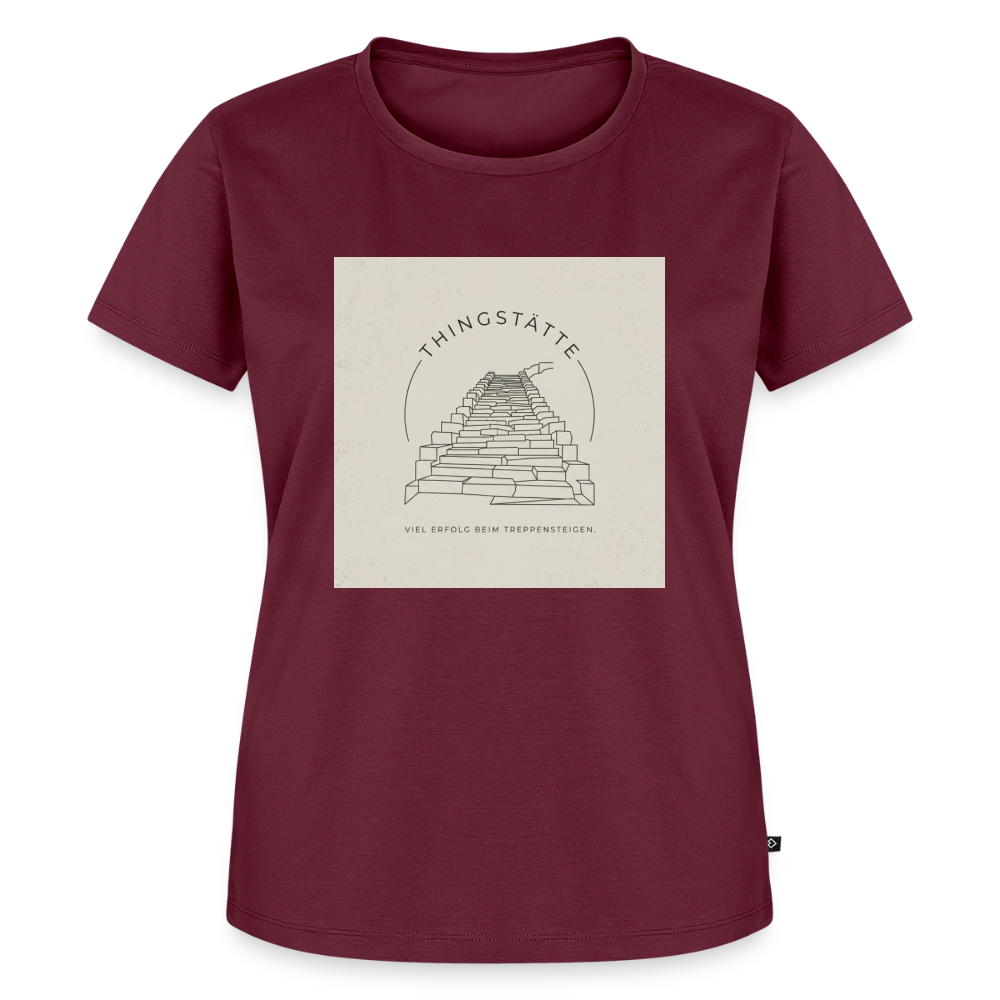 Women Premium T-Shirt Heidelberg Thingstätte - burgundy
