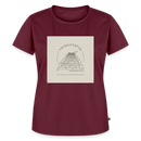 Women Premium T-Shirt Heidelberg Thingstätte - burgundy