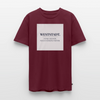Men’s Premium T-Shirt Heidelberg Weststadt - burgundy