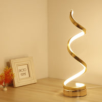 AuraDesk – Elegante Design-Tischlampe (45cm, Metall-Finish)