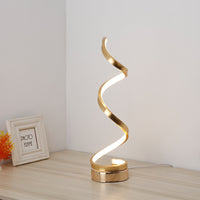 AuraDesk – Elegante Design-Tischlampe (45cm, Metall-Finish)