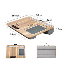 ErgoDesk Wood – Verstellbarer Laptop-Tisch für Bett & Sofa