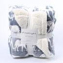 NordicWarm – Premium Lammfell-Kuscheldecke (Doppellagig & Extrawarm)