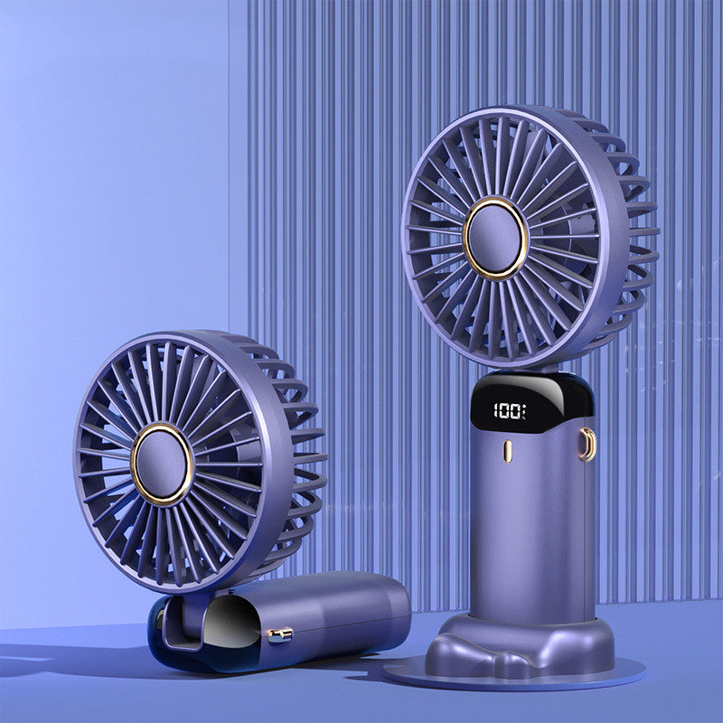 Smart Breeze – 3-in-1 Faltbarer Mini-Ventilator mit LED-Display