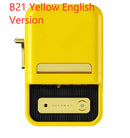 LabelPro B21 – Tragbarer Bluetooth Etikettendrucker im Retro-Look (Tintenlos)