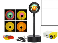 Golden Hour – Sunset Projektionslampe für magisches Licht