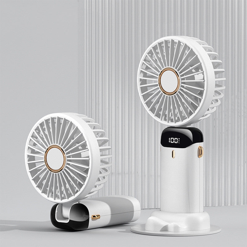 Smart Breeze – 3-in-1 Faltbarer Mini-Ventilator mit LED-Display