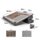 ErgoDesk Wood – Verstellbarer Laptop-Tisch für Bett & Sofa