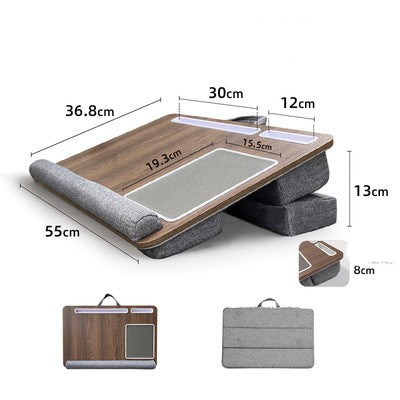 ErgoDesk Wood – Verstellbarer Laptop-Tisch für Bett & Sofa