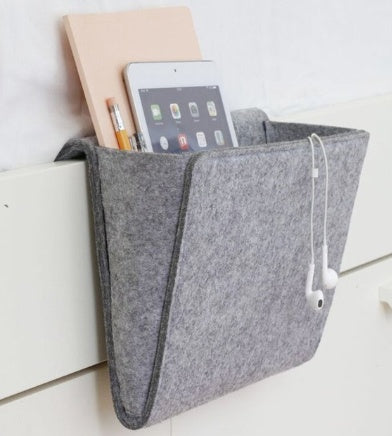 BedSide Pocket – Minimalistischer Bett-Organizer aus Filz