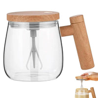 WhirlGlass Pro – Automatischer Rührbecher aus hitzebeständigem Glas (400ml)