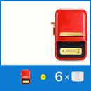 LabelPro B21 – Tragbarer Bluetooth Etikettendrucker im Retro-Look (Tintenlos)