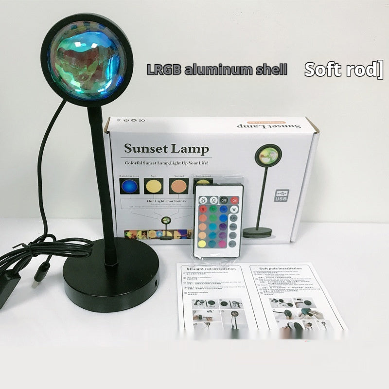 Golden Hour – Sunset Projektionslampe für magisches Licht