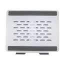 ErgoBase Silver – Verstellbarer Aluminium Laptop-Ständer (Faltbar)