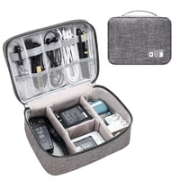 TechSafe Pro – Wasserdichter Elektronik-Organizer mit DIY-Fächern