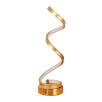 AuraDesk – Elegante Design-Tischlampe (45cm, Metall-Finish)