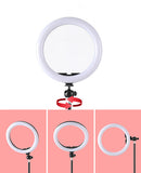 ProGlow 10" LED Ringlicht Set – Inkl. Tischstativ & Handyhalterung