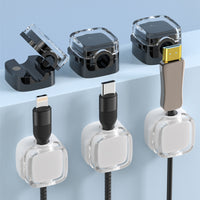 Magnetische Kabel-Clips für den Schreibtisch (3er Set)