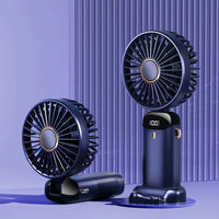 Smart Breeze – 3-in-1 Faltbarer Mini-Ventilator mit LED-Display