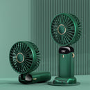 Smart Breeze – 3-in-1 Faltbarer Mini-Ventilator mit LED-Display