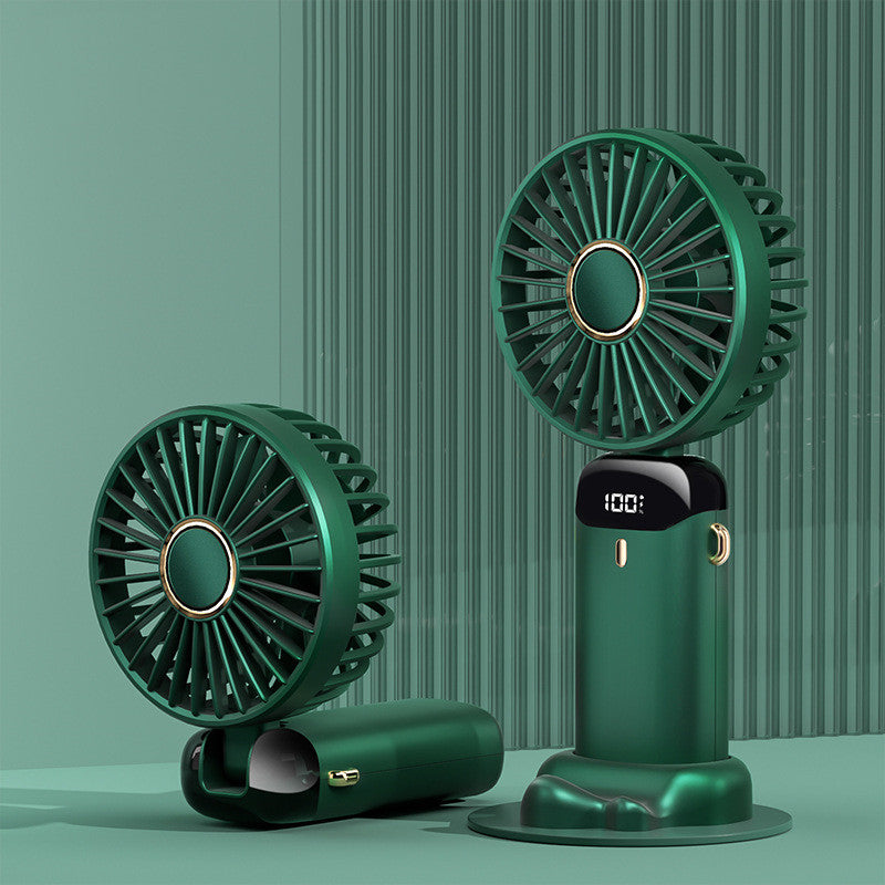 Smart Breeze – 3-in-1 Faltbarer Mini-Ventilator mit LED-Display