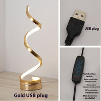 AuraDesk – Elegante Design-Tischlampe (45cm, Metall-Finish)
