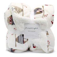 NordicWarm – Premium Lammfell-Kuscheldecke (Doppellagig & Extrawarm)
