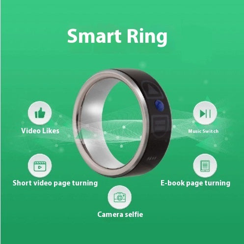 ScrollRing Pro – Smart Bluetooth Ring für TikTok, E-Books & Kamera