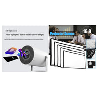 CineCube 180° – Smart HD Projektor für Wand & Decke