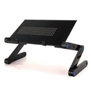 FlexiDesk Pro – 360° Verstellbarer Laptop-Ständer aus Metall (mit Kühlung)