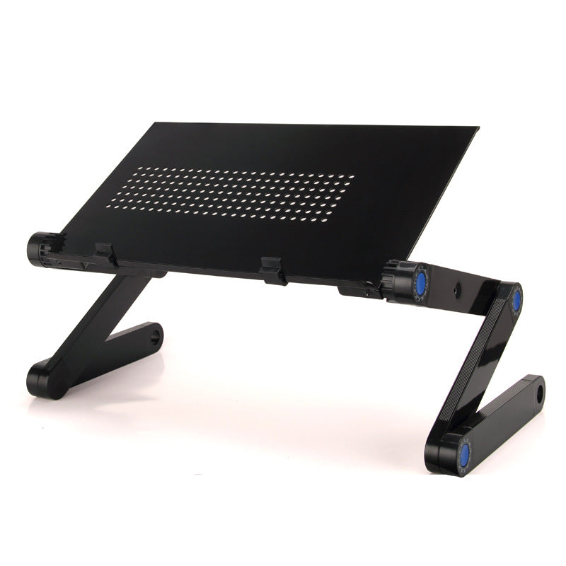 FlexiDesk Pro – 360° Verstellbarer Laptop-Ständer aus Metall (mit Kühlung)